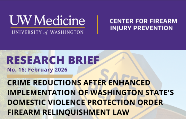 Crime reductions after enhanced implementation of Washington state’s domestic violence protection order firearm relinquishment law